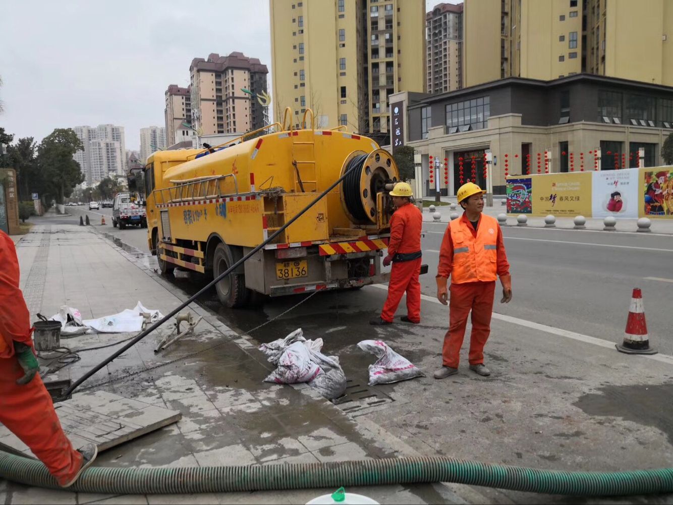 巴彦淖尔排污管道清淤-管道清洗